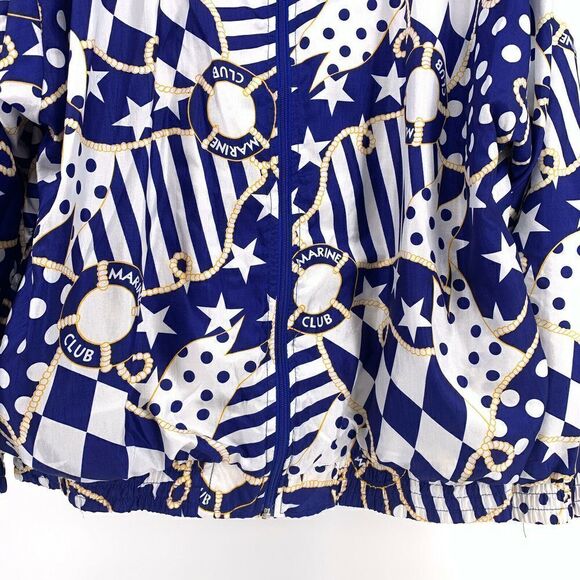 Lanvon Vintage Windbreaker Marine Club Nautical XL - Picture 2 of 8